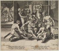 TvB G 2136
          <br/>
          Dives et Lazarus (2)
          <br/>
          <em>Passe I, Crispijn de (1564-1637)</em>